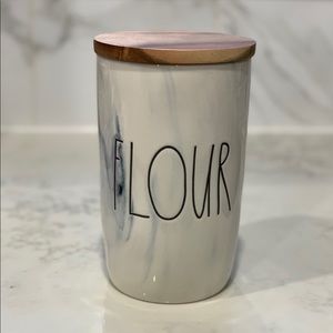 Rae Dunn FLOUR canister wooden lid.